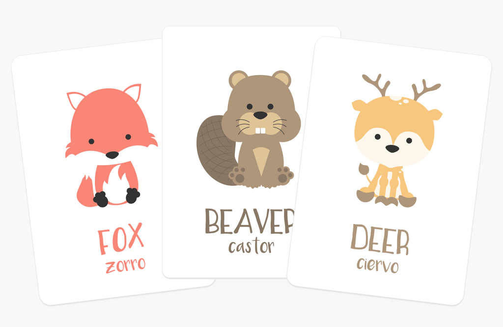 woodland-animal-flashcards-Gift-Baby-Toys-4