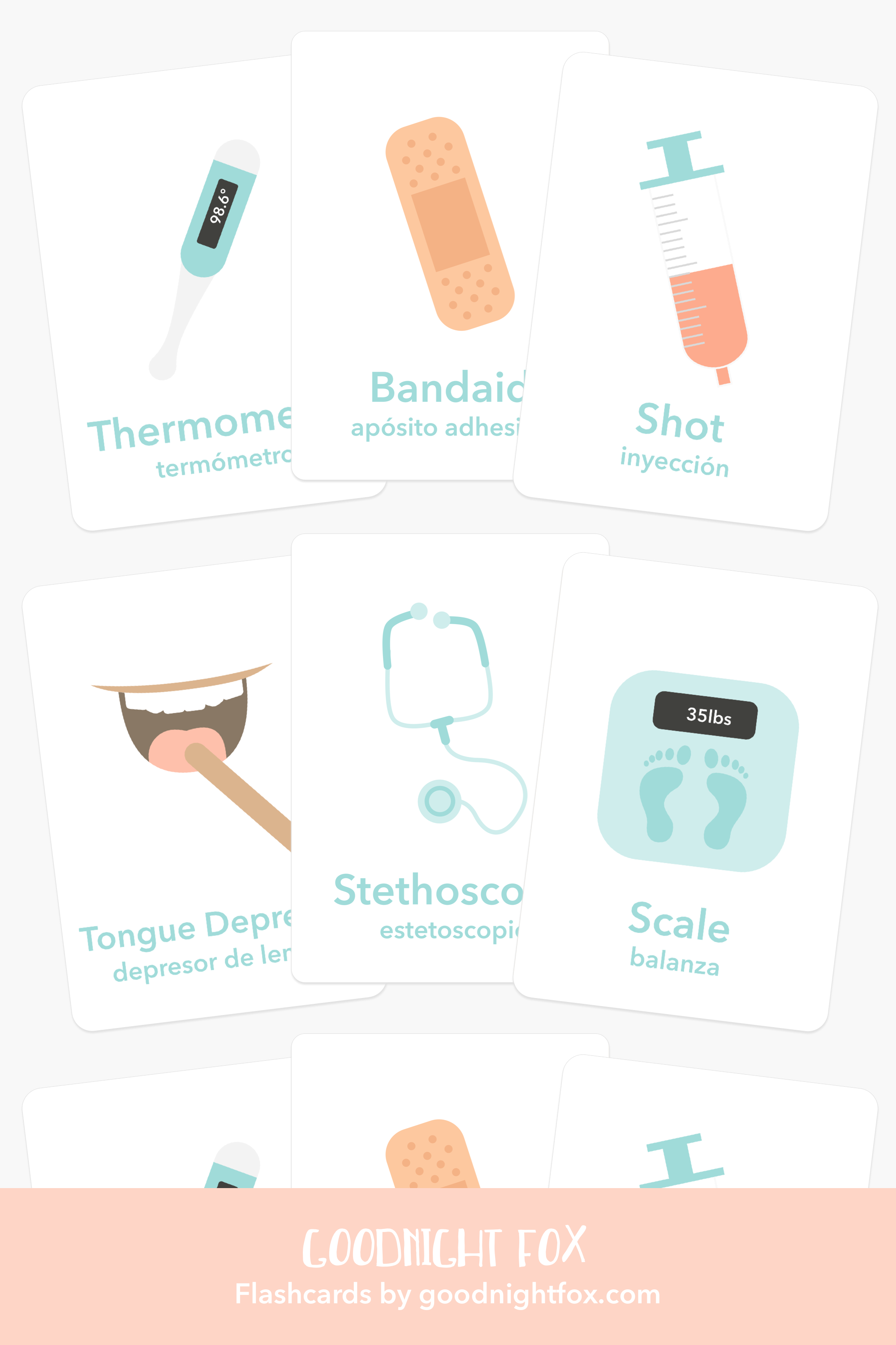 doctors-office-flashcards-Gift-Baby-Toys-2