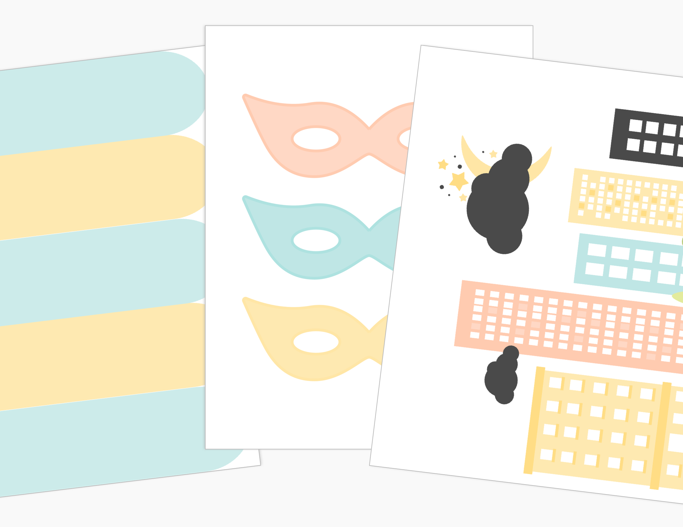 super-hero-printable-dramatic-play-kit-Gift-Baby-Toys-2