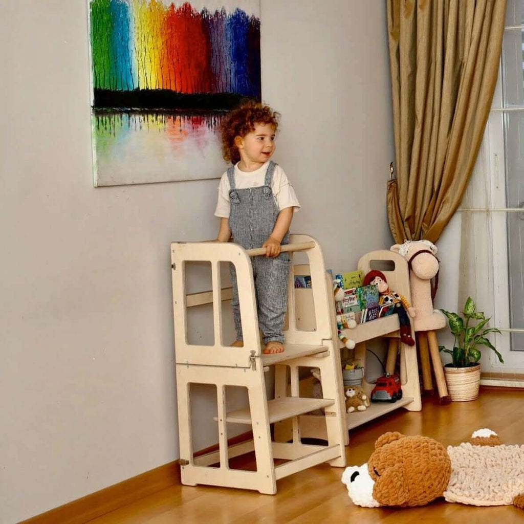 2in1-montessori-learning-tower-desk-Gift-Baby-Toys-3