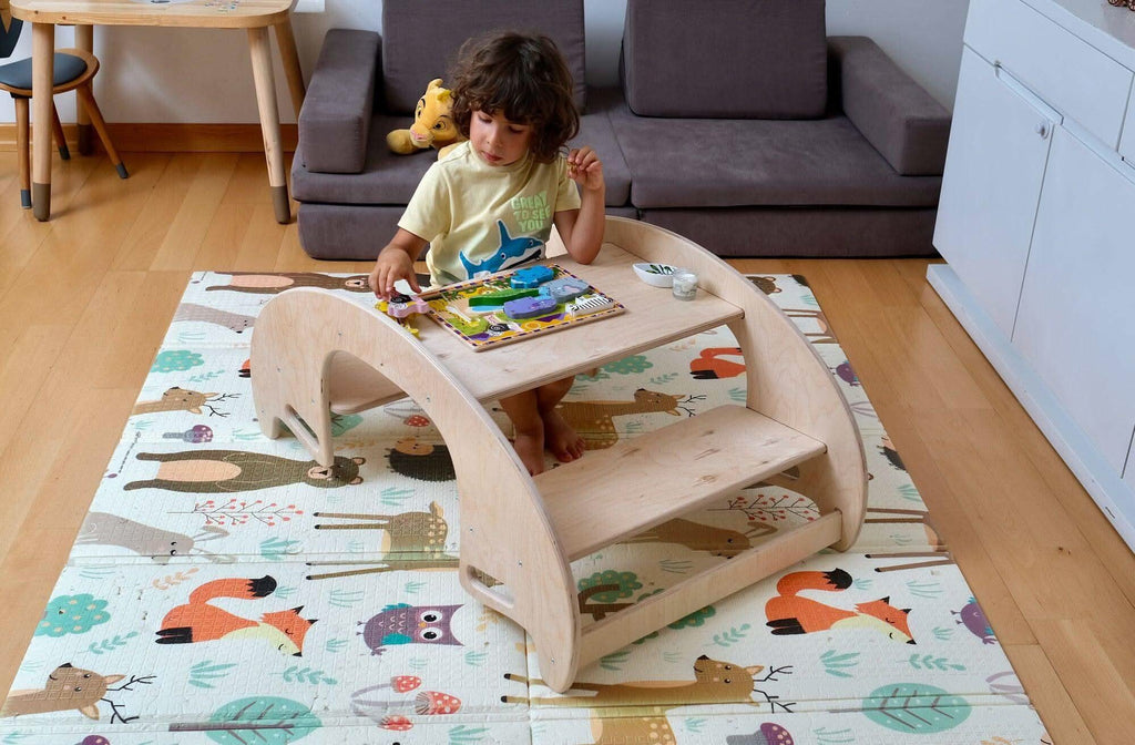 2in1-montessori-wooden-seesaw-table-chair-set-Gift-Baby-Toys-14
