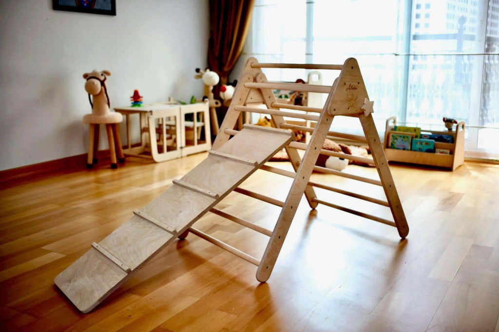 montessori-climbing-set-3-pieces-pikler-triangle-climbing-arch-ramp-Gift-Baby-Toys-6