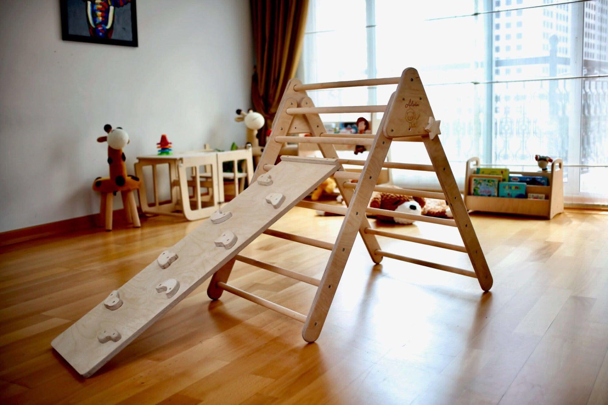 3-size-montessori-triangle-climber-set-indoor-playground-for-kids-Gift-Baby-Toys-11