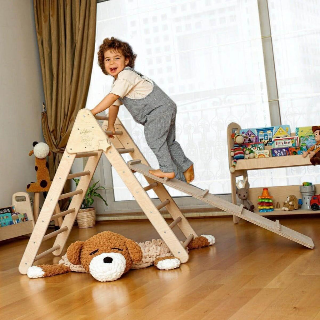 3-size-montessori-triangle-climber-set-indoor-playground-for-kids-Gift-Baby-Toys-5