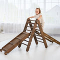 3in1-montessori-climbing-set-triangle-ladder-slide-board-net-chocolate-Gift-Baby-Toys3in1 Playsets-1
