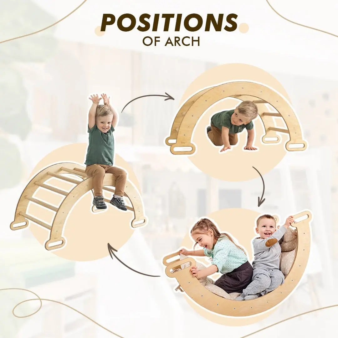 3in1-montessori-climbing-set-climbing-arch-slide-board-cushion-beige-Gift-Baby-Toys-3