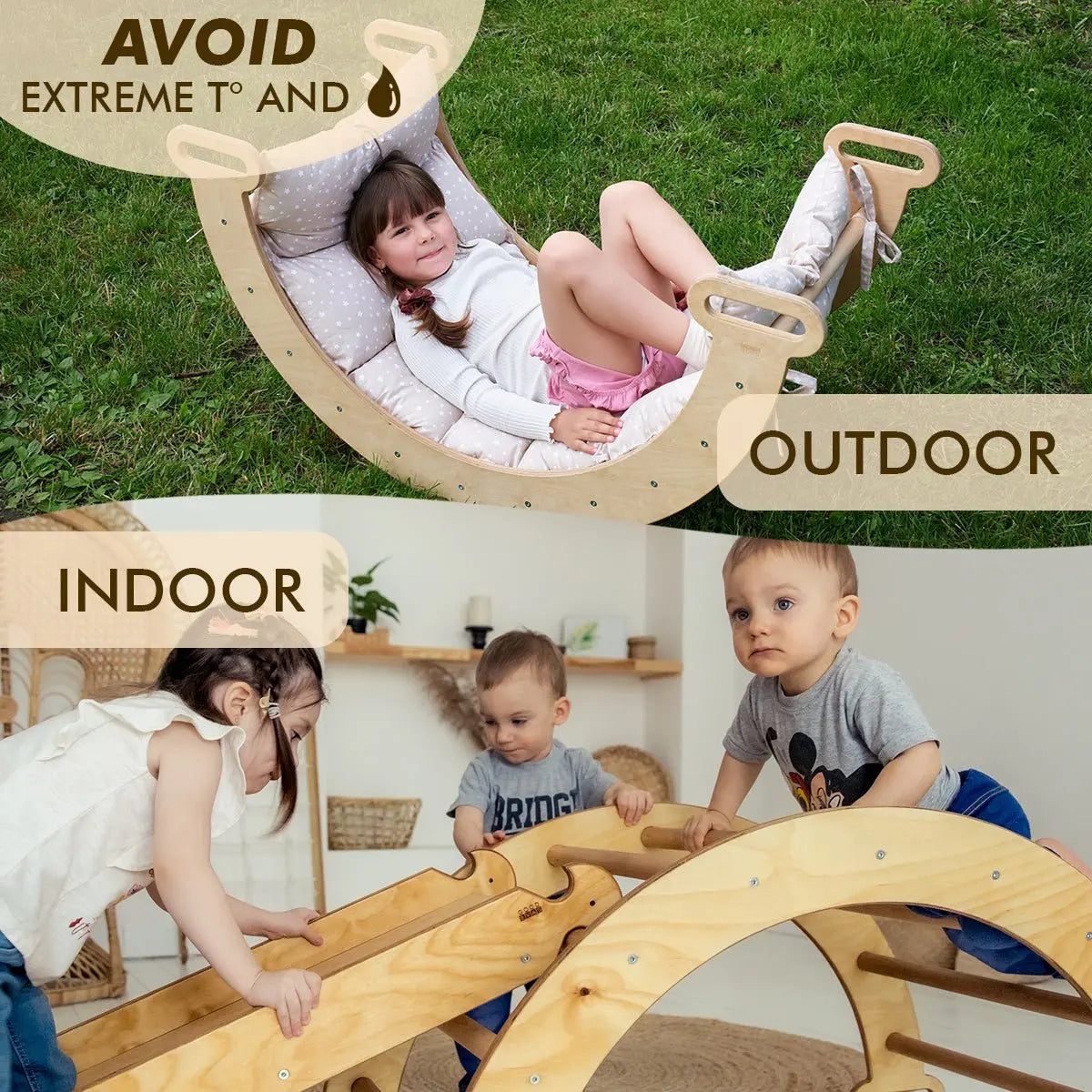 3in1-montessori-climbing-set-climbing-arch-slide-board-cushion-beige-Gift-Baby-Toys-6