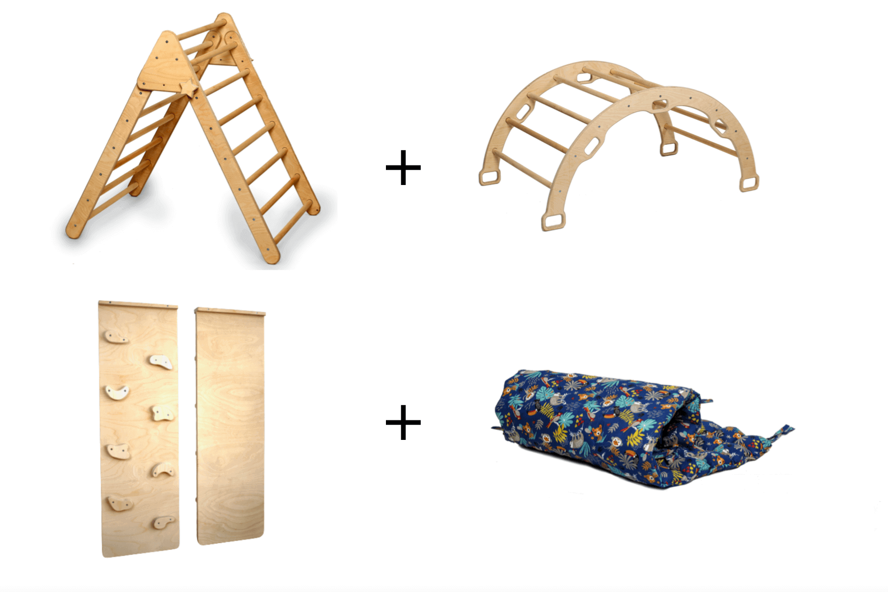4-pieces-climbing-set-climbing-triangle-arch-rocker-pillow-and-2in1-ramp-Gift-Baby-Toys-6