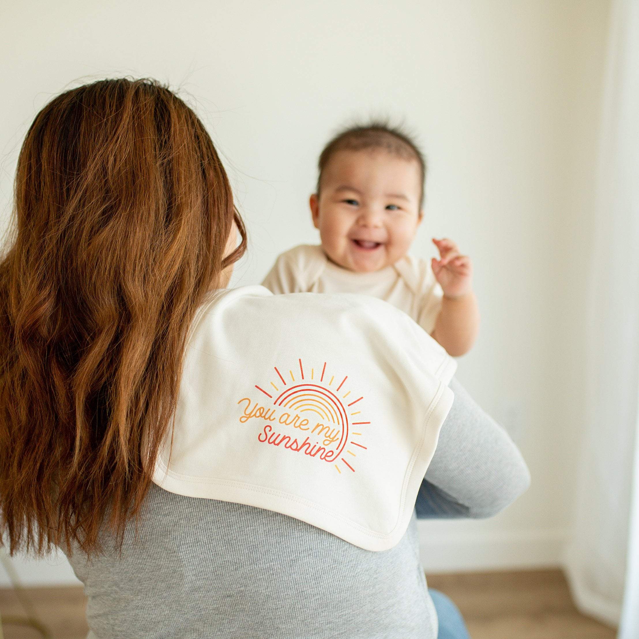 burp-cloth-you-are-my-sunshine-Gift-Baby-Toys-2