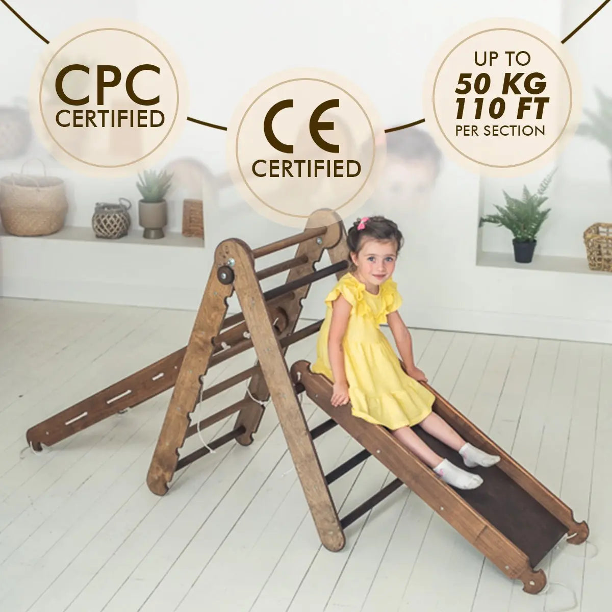 3in1-montessori-climbing-set-triangle-ladder-slide-board-net-chocolate-Gift-Baby-Toys-4