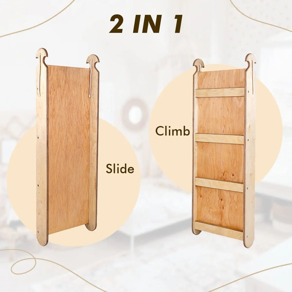 4in1-montessori-climbing-set-triangle-ladder-climbing-arch-slide-board-art-addition-Gift-Baby-Toys-6