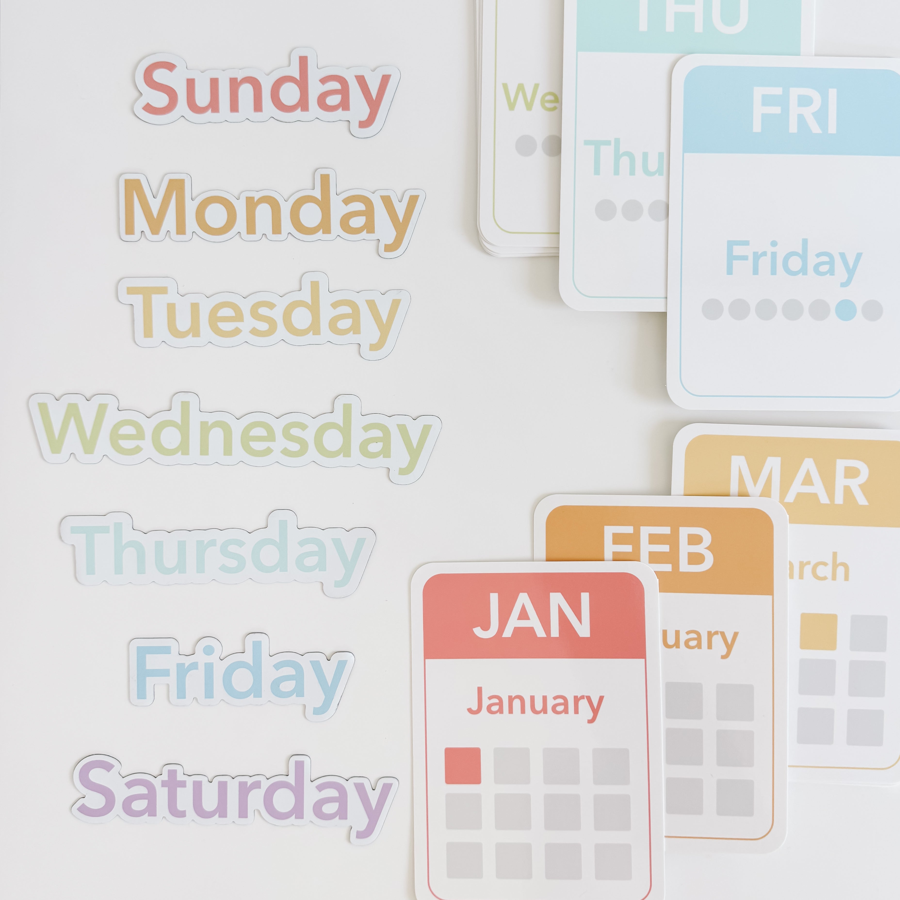 days-months-seasons-flashcards-and-magnets-Gift-Baby-Toys-6