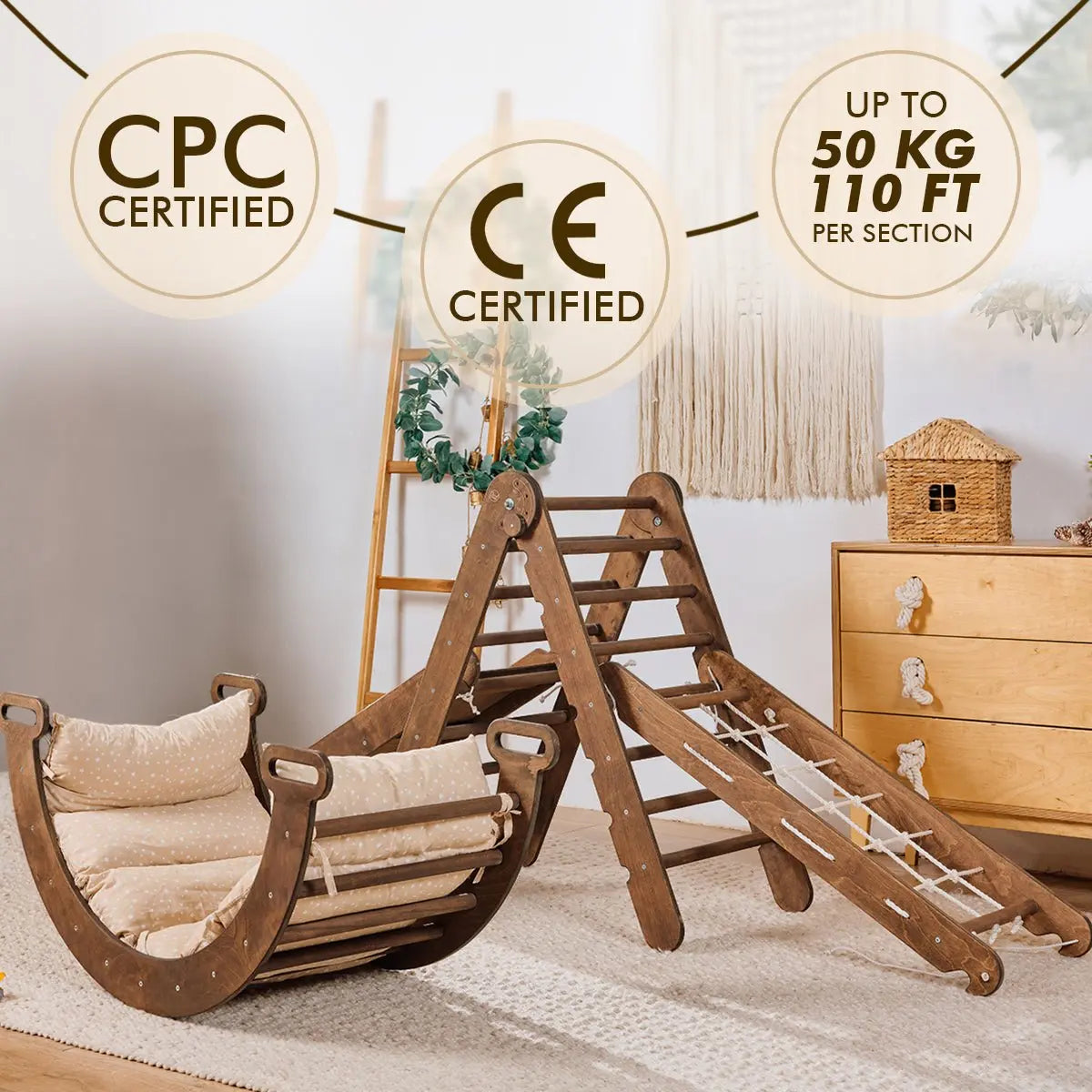 5in1-montessori-climbing-set-triangle-ladder-climbing-arch-slide-net-cushion-chocolate-Gift-Baby-Toys-10
