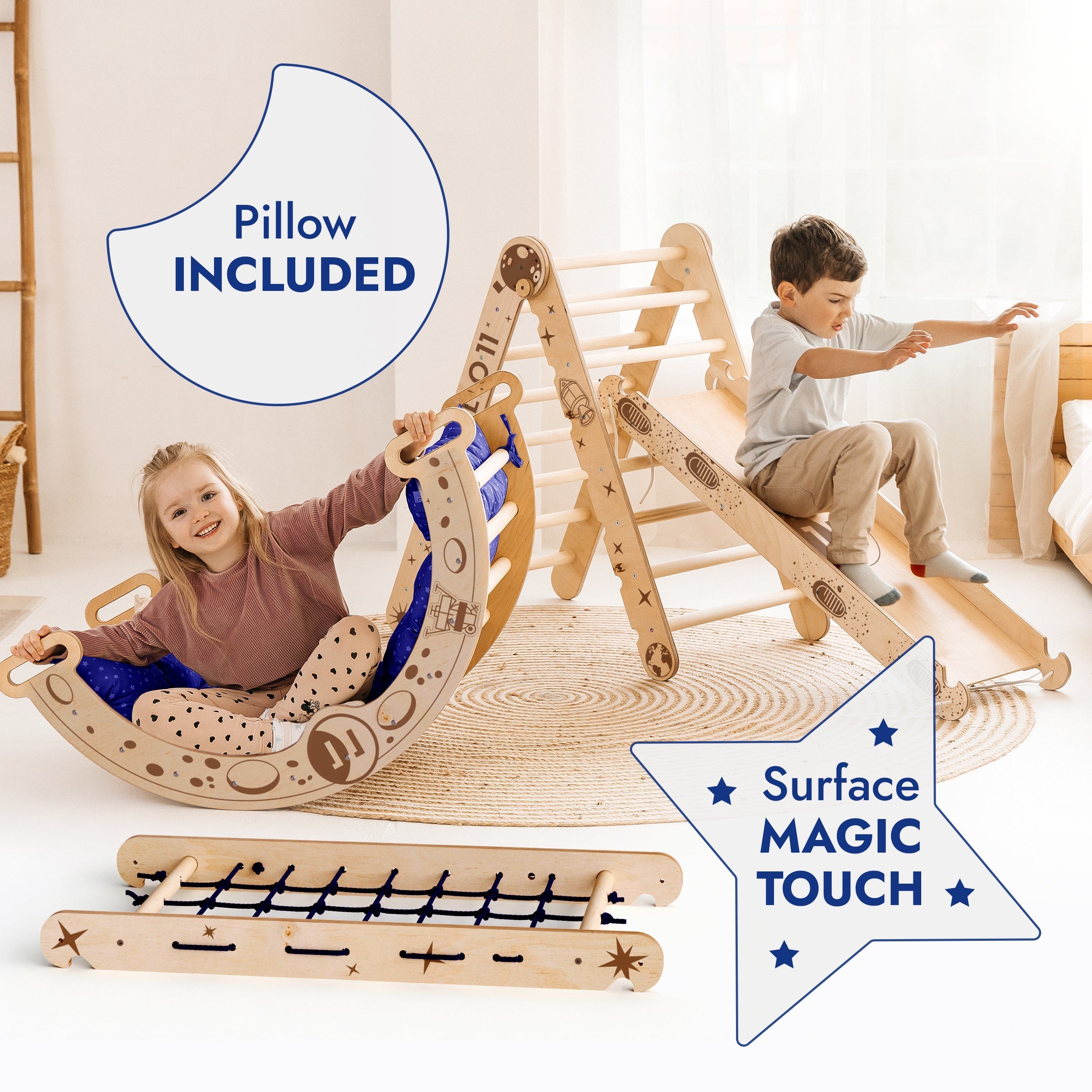 apollo-5in1-climbing-set-pikler-triangle-net-arch-slide-board-and-cushion-for-little-astronauts-Gift-Baby-Toys-3