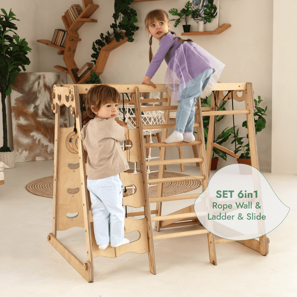 6in1-indoor-jungle-gym-for-toddler-playground-swings-set-slide-board-rope-stairs-Gift-Baby-Toys-4