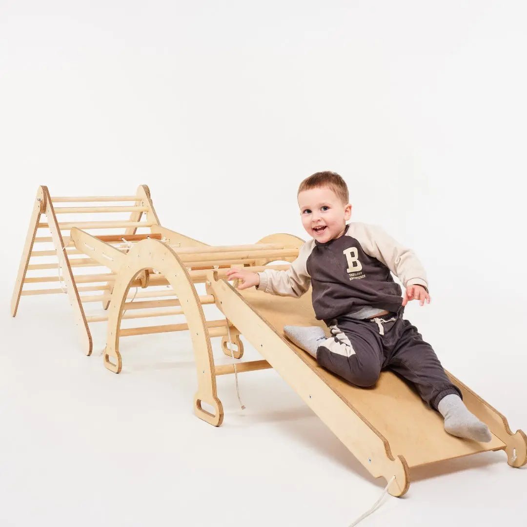 6in1-montessori-climbing-set-triangle-ladder-arch-rocker-slide-ramp-net-cushion-art-addition-Gift-Baby-Toys-10