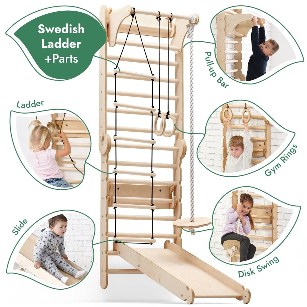 6in1-wooden-swedish-wall-climbing-ladder-for-children-swing-set-slide-board-Gift-Baby-Toys-2