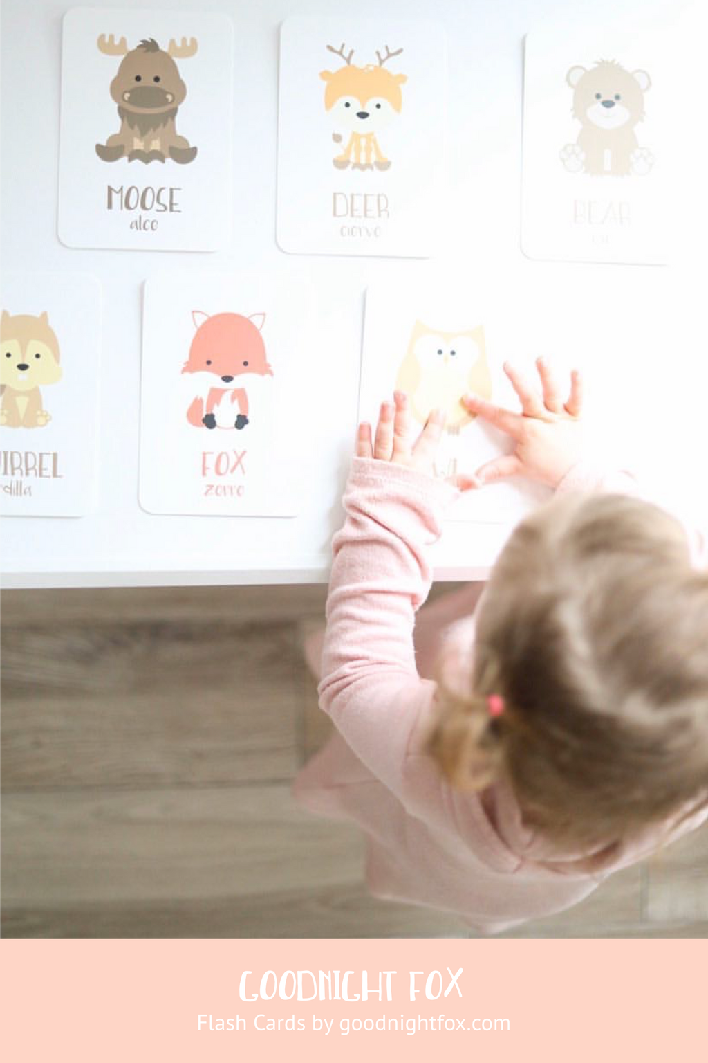 woodland-animal-flashcards-Gift-Baby-Toys-3