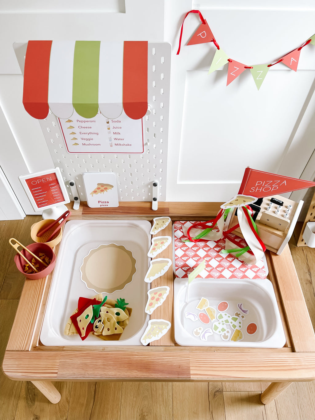 pizza-shop-printable-dramatic-play-kit-Gift-Baby-Toys-4