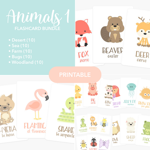 animals-1-flashcards-printable-Gift-Baby-Toys-1