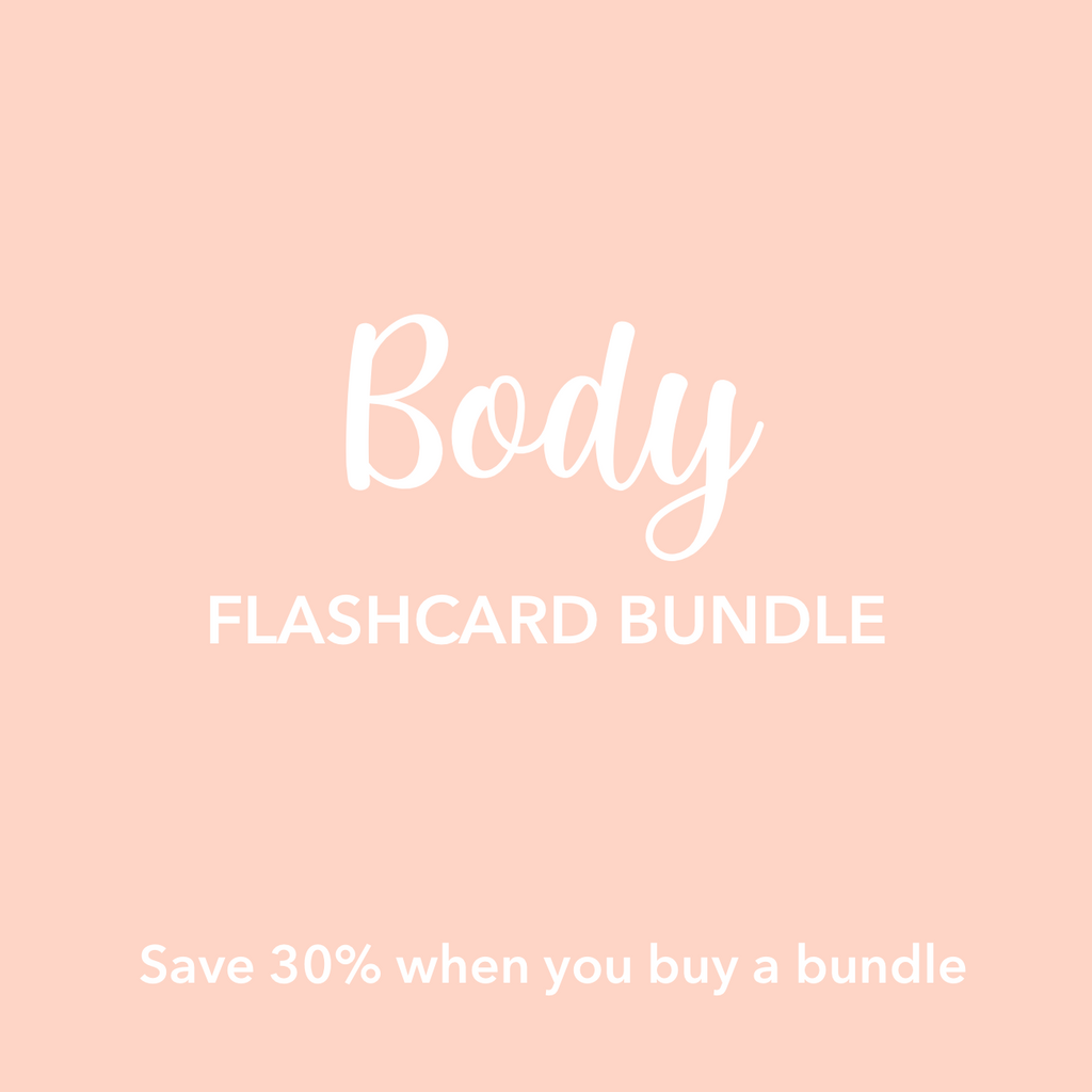 body-flashcards-bundle-Gift-Baby-Toys-2