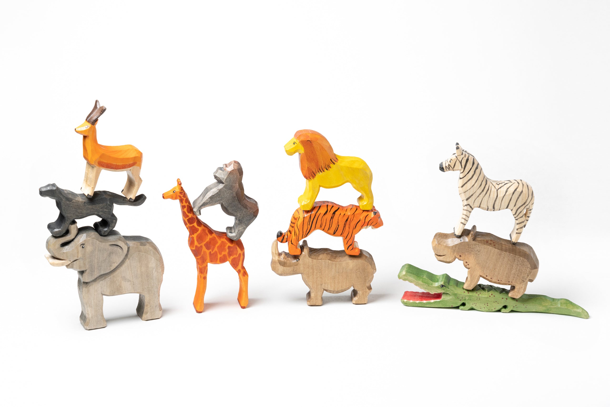 wooden-safari-animals-toys-Gift-Baby-Toys-1