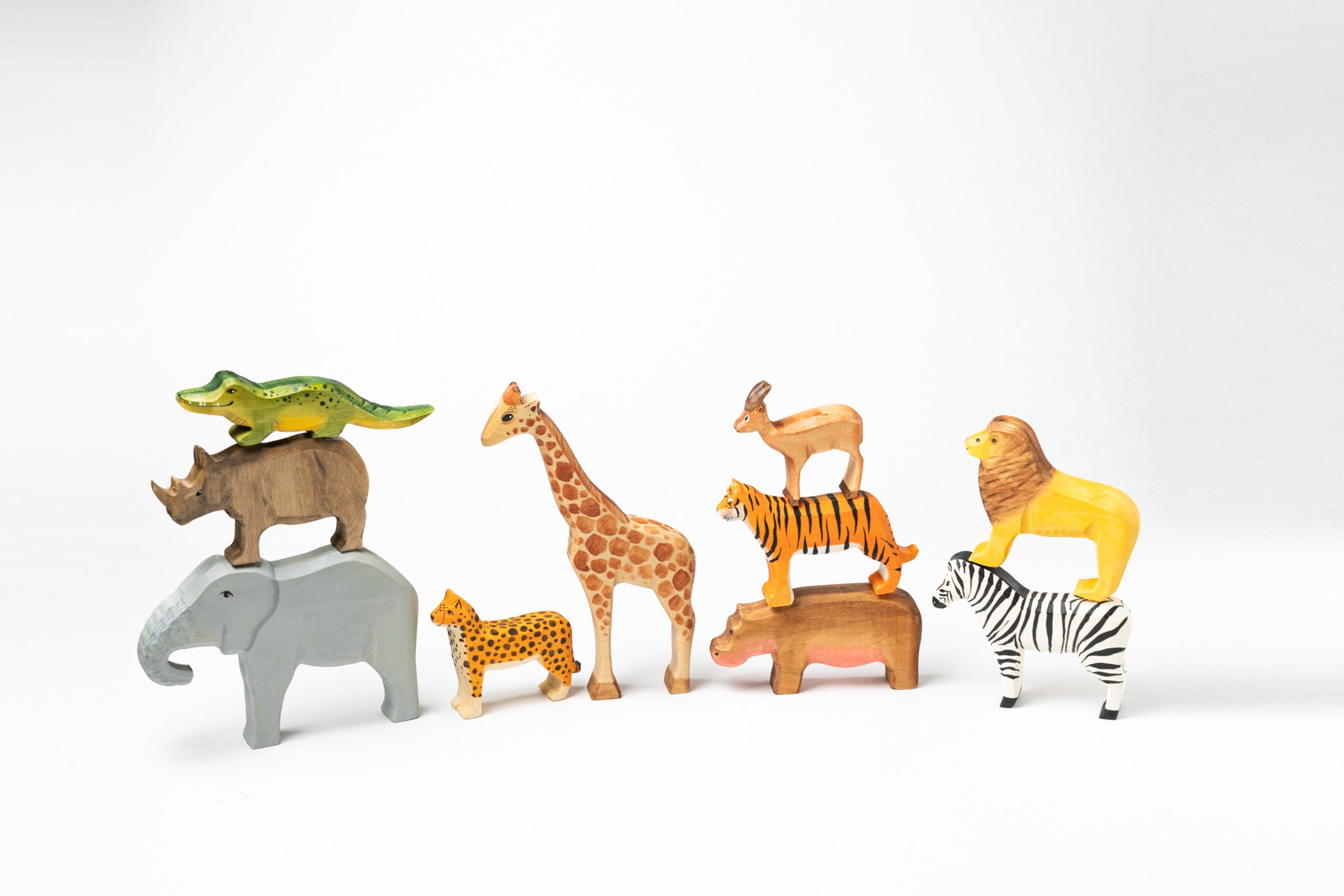 wooden-safari-animals-Gift-Baby-Toys-1