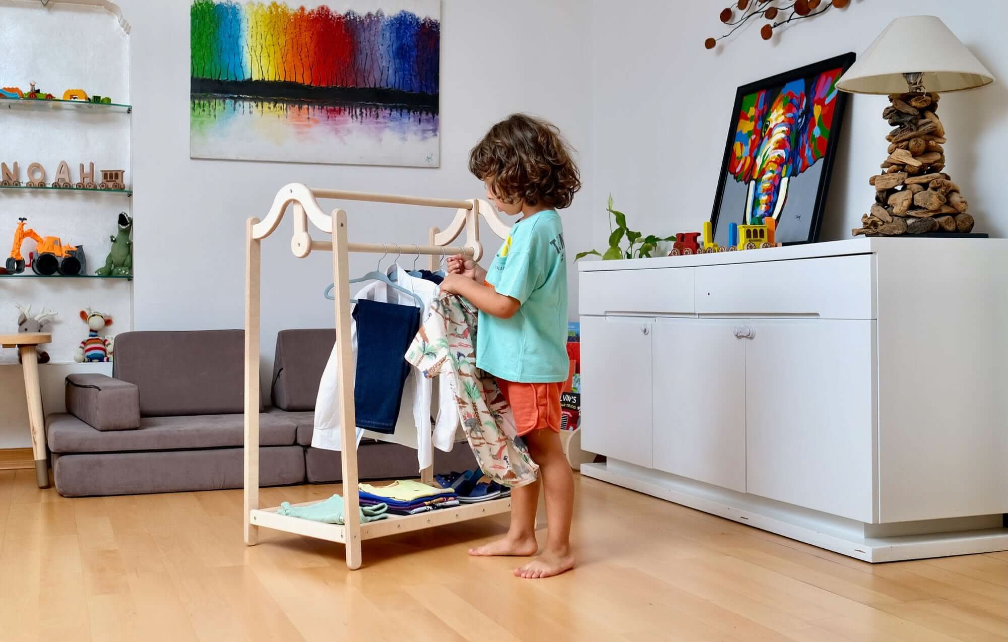 montessori-wooden-wardrobe-set-ideal-child-clothing-organizer-Gift-Baby-Toys-9