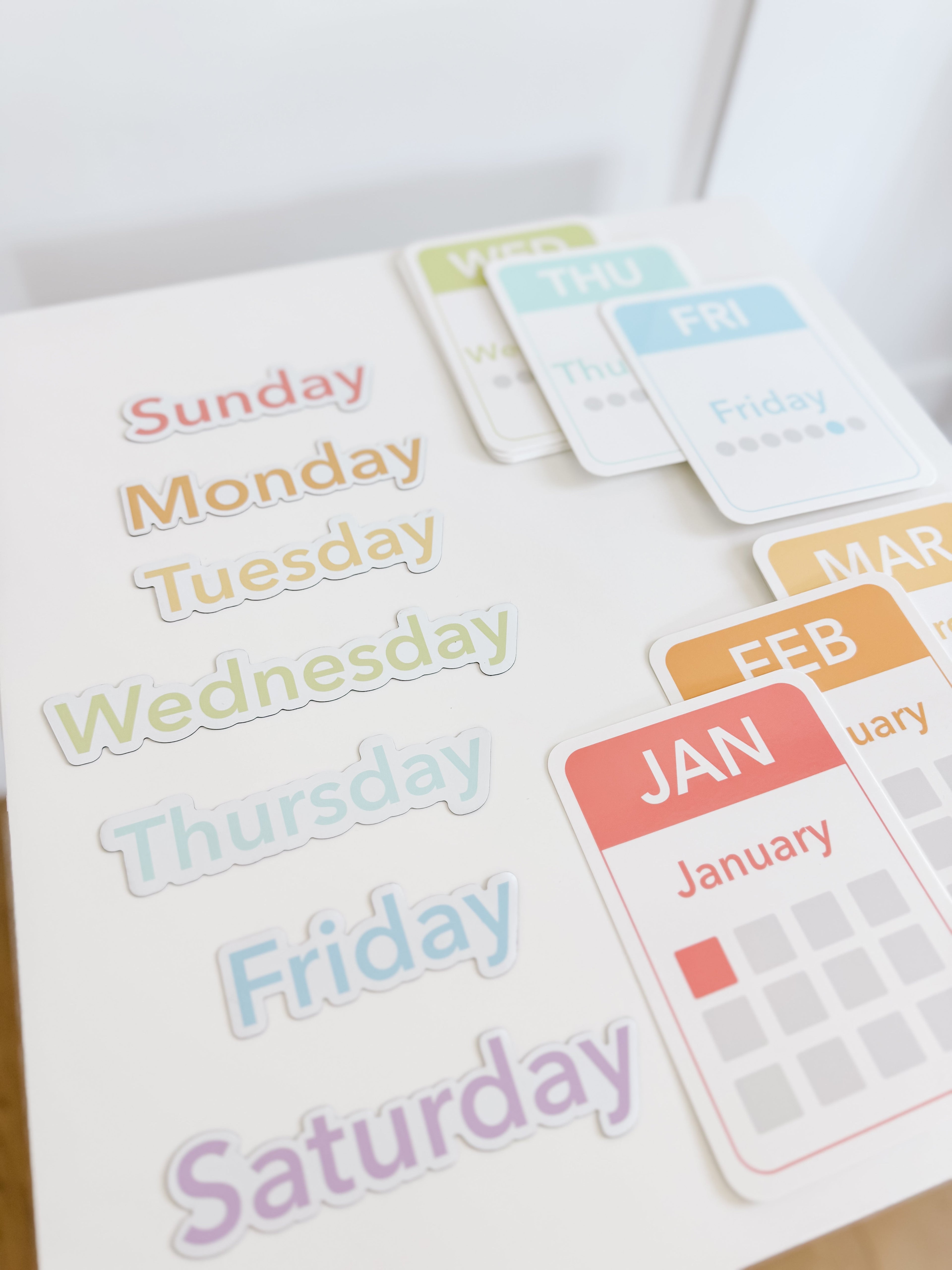 days-months-seasons-flashcards-and-magnets-Gift-Baby-Toys-1