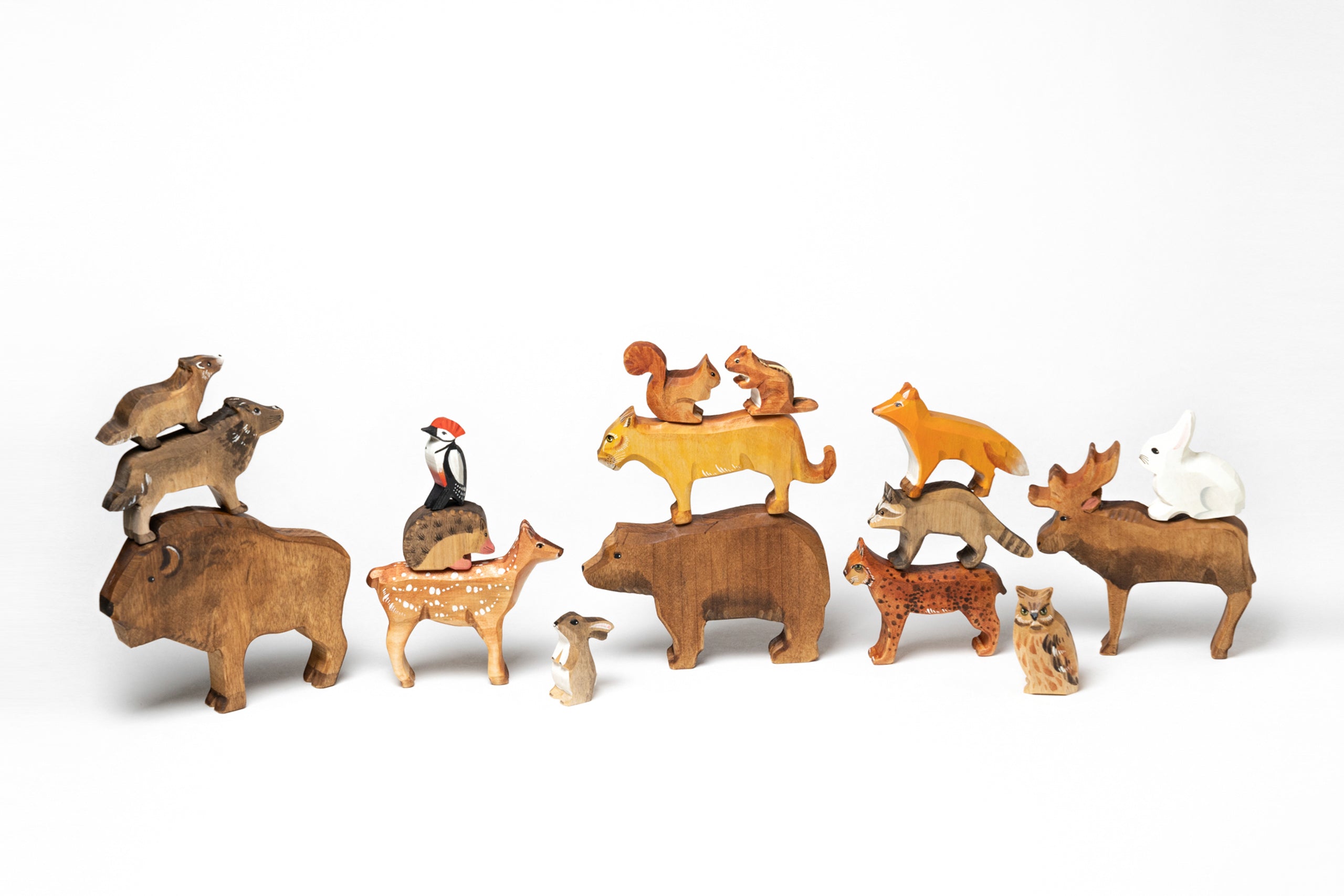 wooden-woodland-animals-Gift-Baby-Toys-1