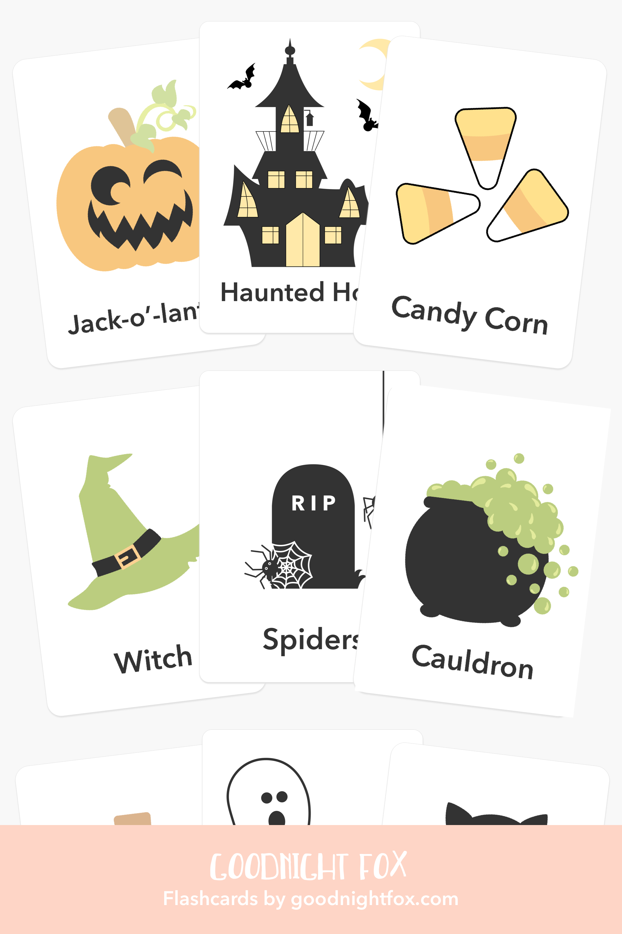halloween-flashcards-Gift-Baby-Toys-1