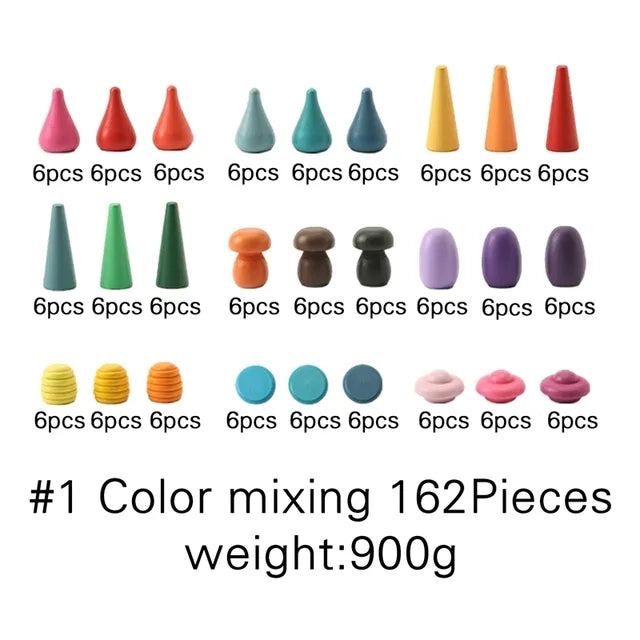 rainbow-wooden-loose-pieces-Gift-Baby-Toys-14