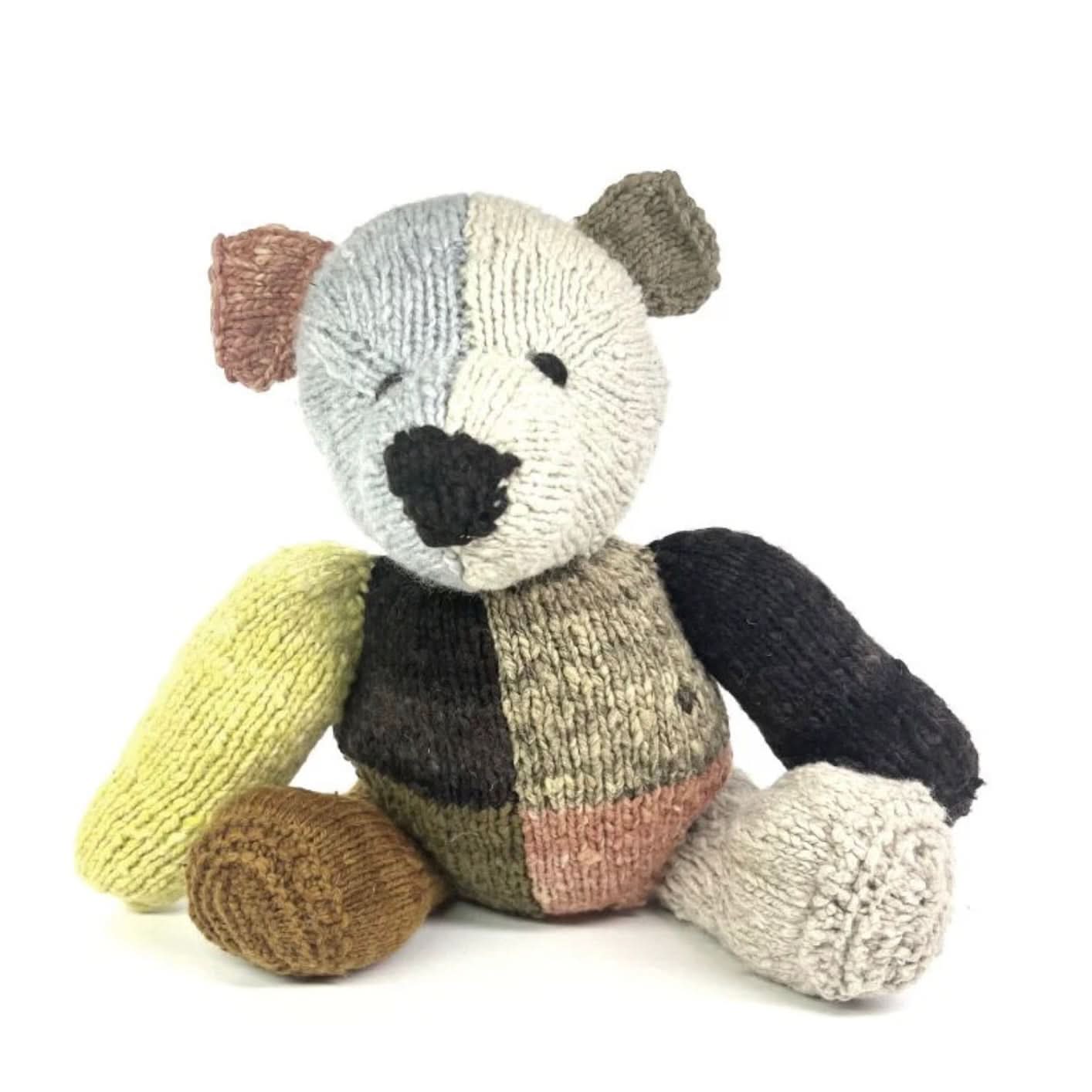 wool-knit-buddy-dee-the-patchwork-bear-Gift-Baby-Toysknit dolls-1