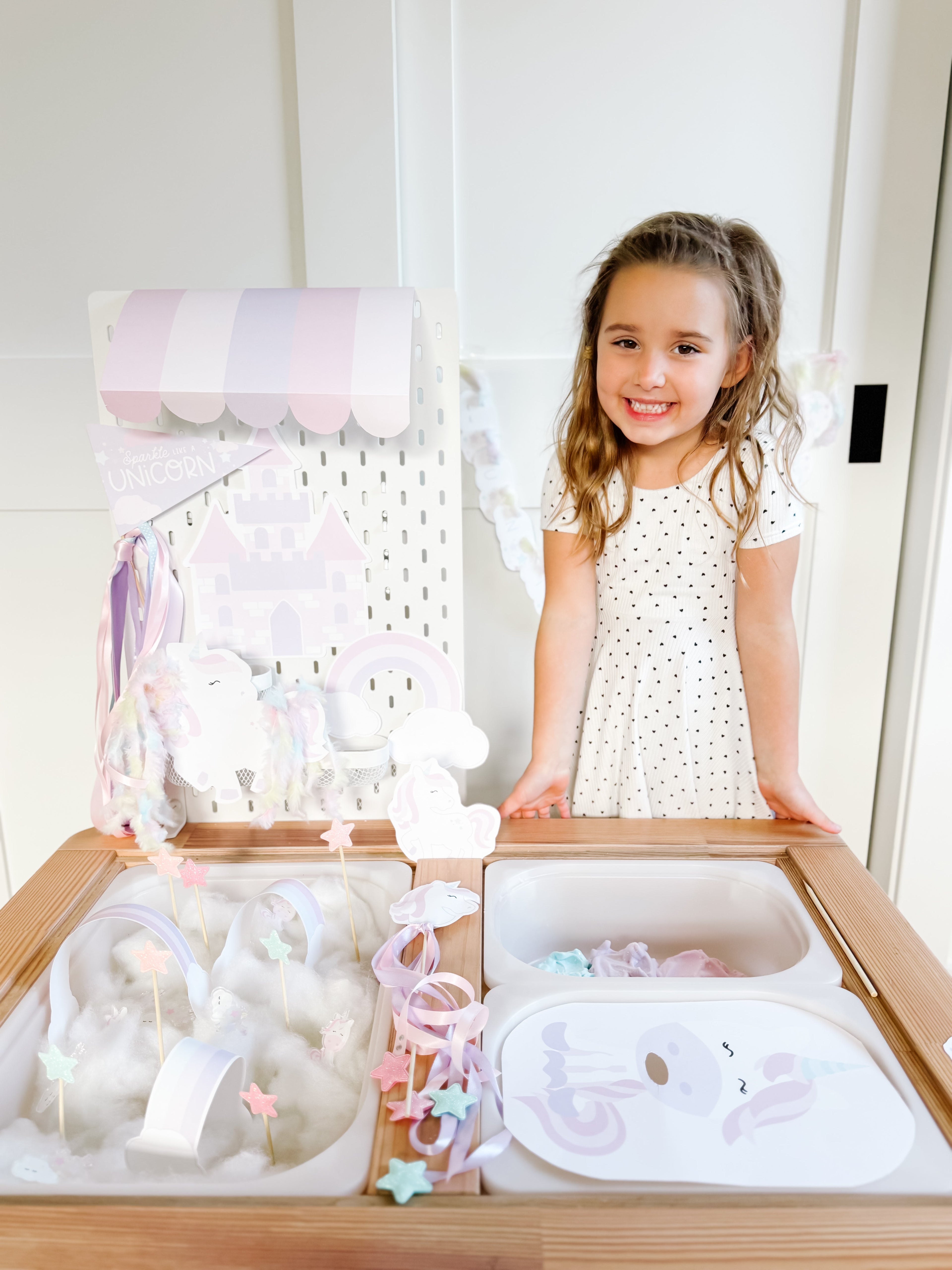 unicorn-sensory-dramatic-play-setup-Gift-Baby-Toys-9