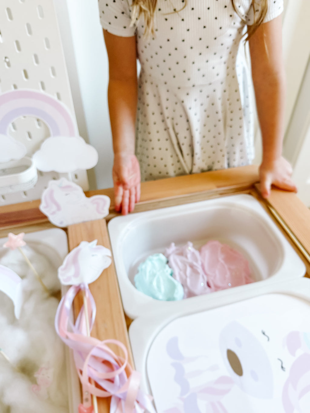 unicorn-sensory-dramatic-play-setup-Gift-Baby-Toys-12