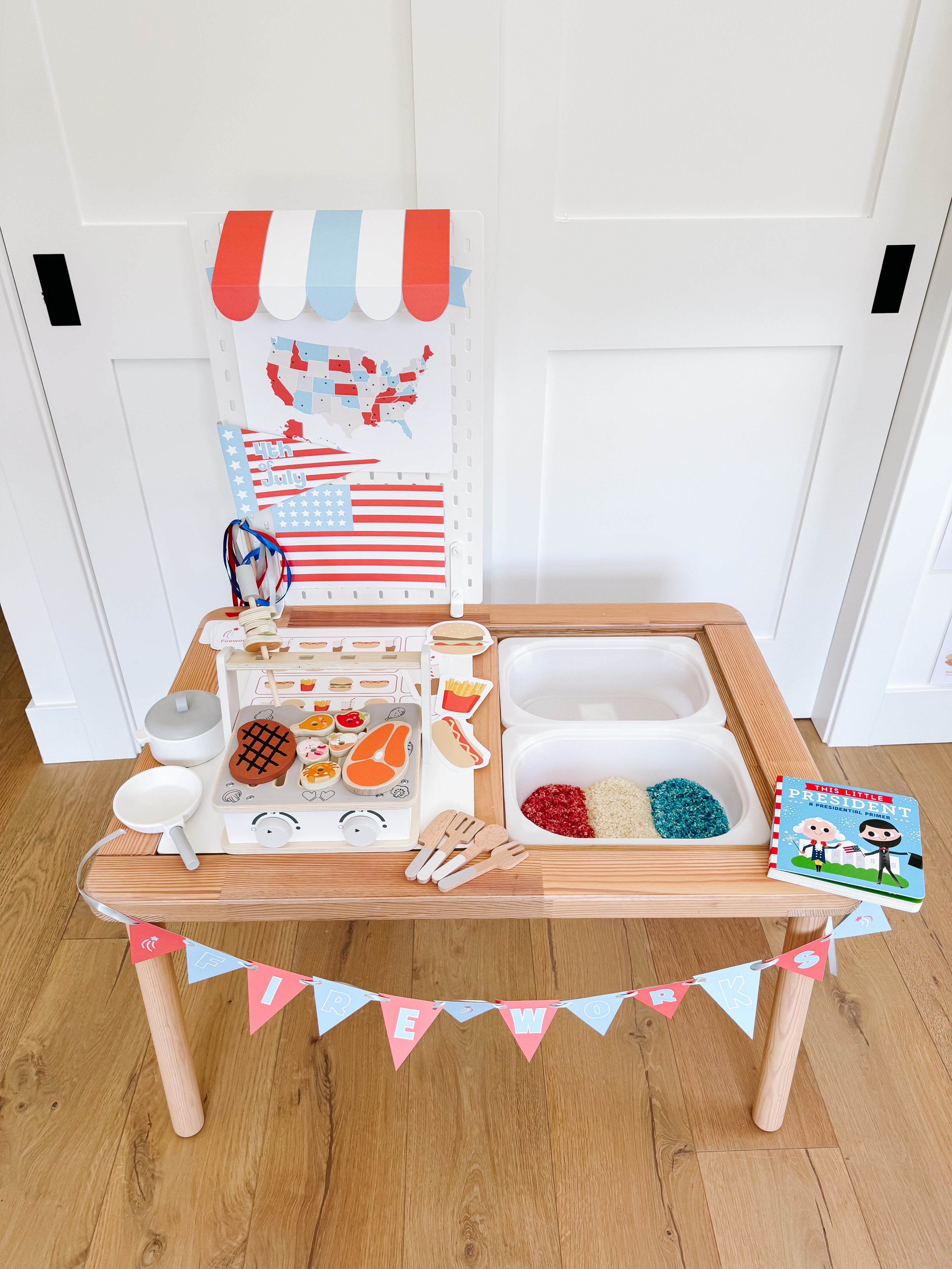independence-day-4th-of-july-printable-dramatic-play-kit-Gift-Baby-Toys-2