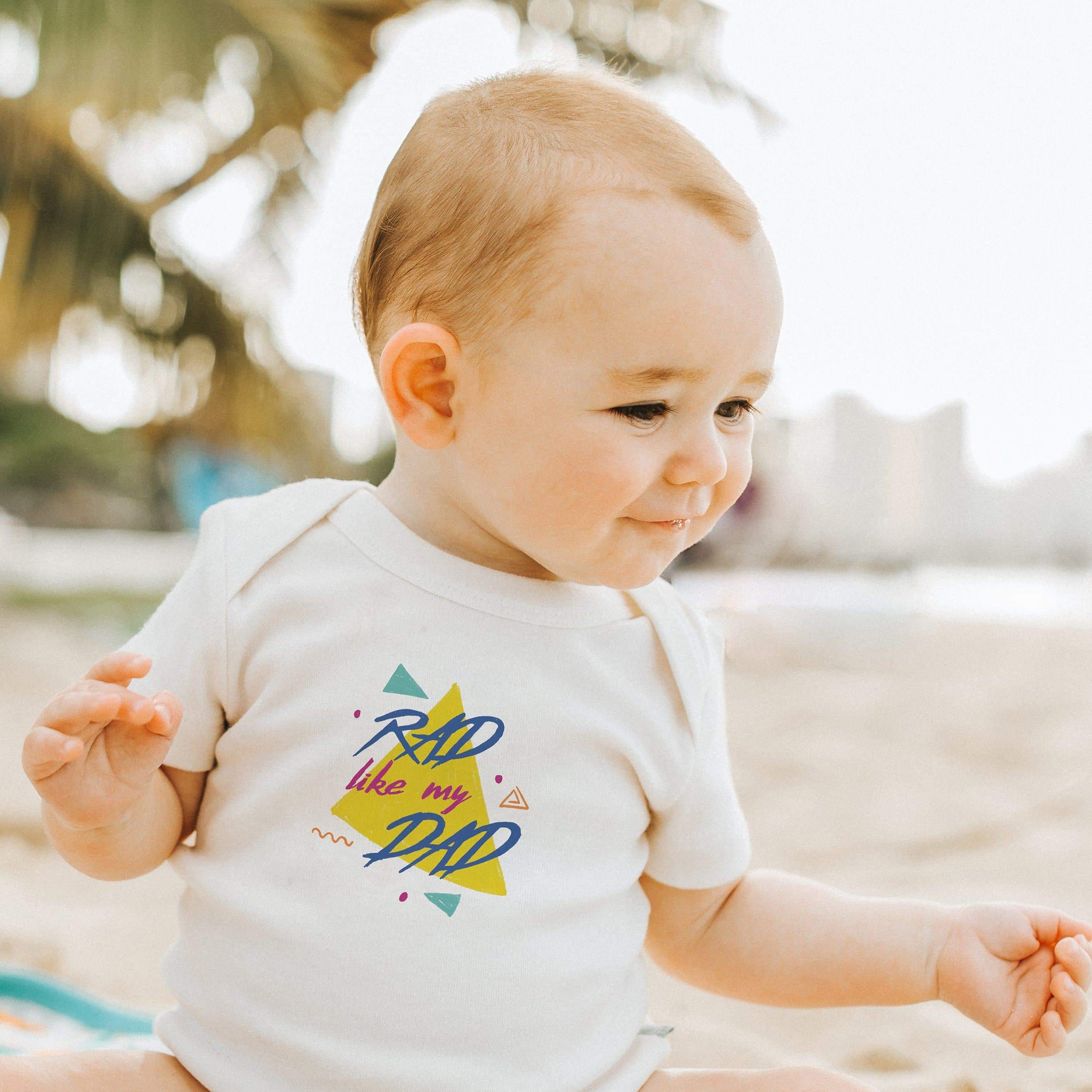 graphic-bodysuit-rad-like-my-dad-Gift-Baby-Toys-2