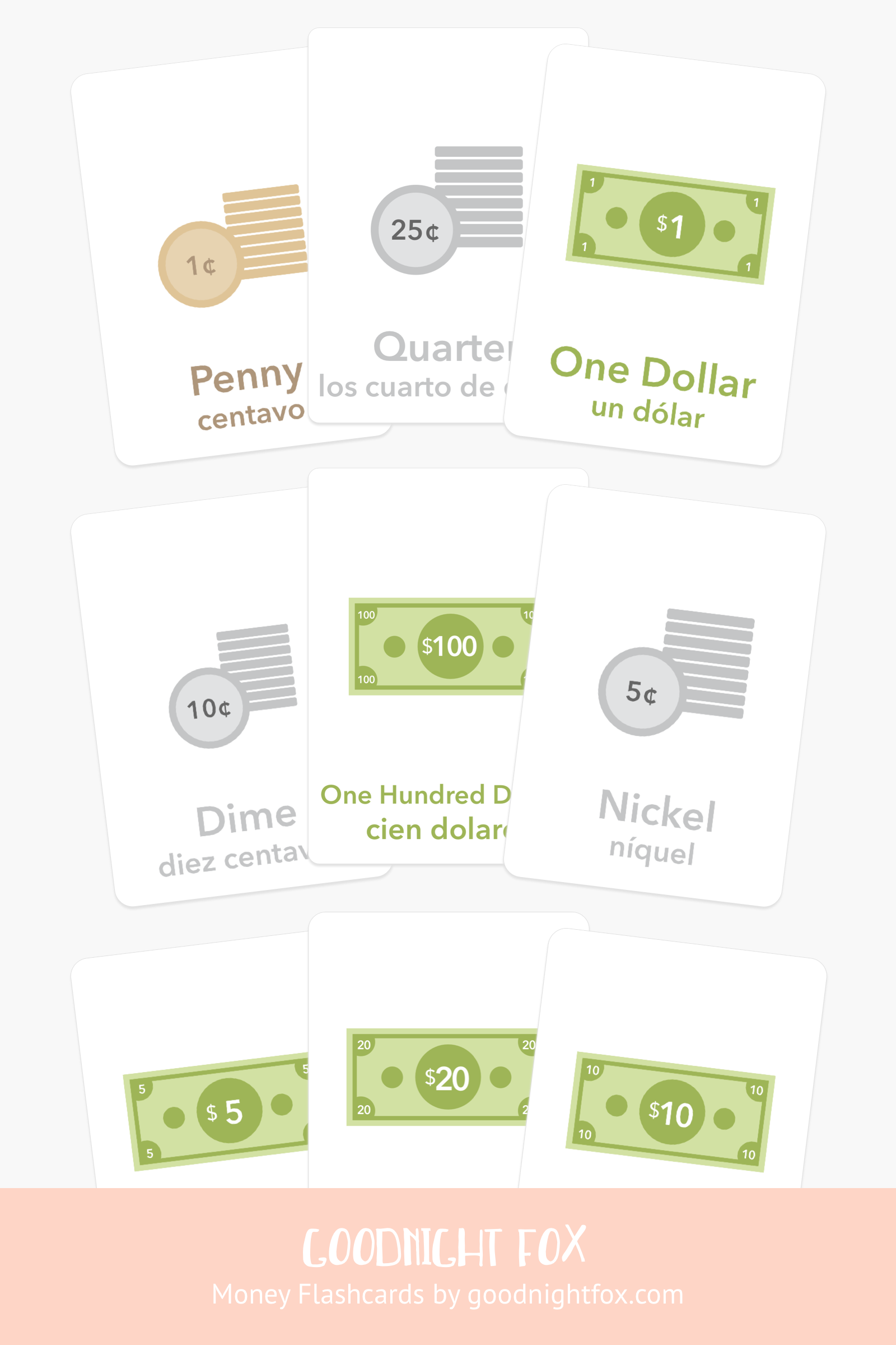 money-flashcards-Gift-Baby-Toys-1