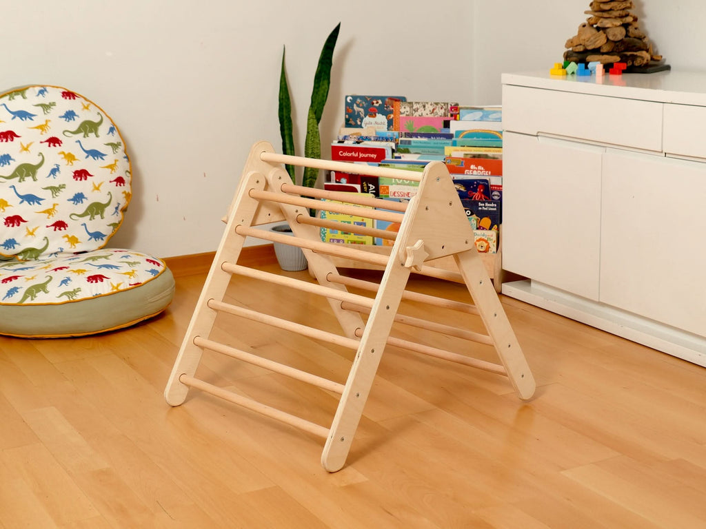 montessori-indoor-playground-pikler-triangle-climbing-arch-2in1-ramp-pillow-Gift-Baby-Toys-11