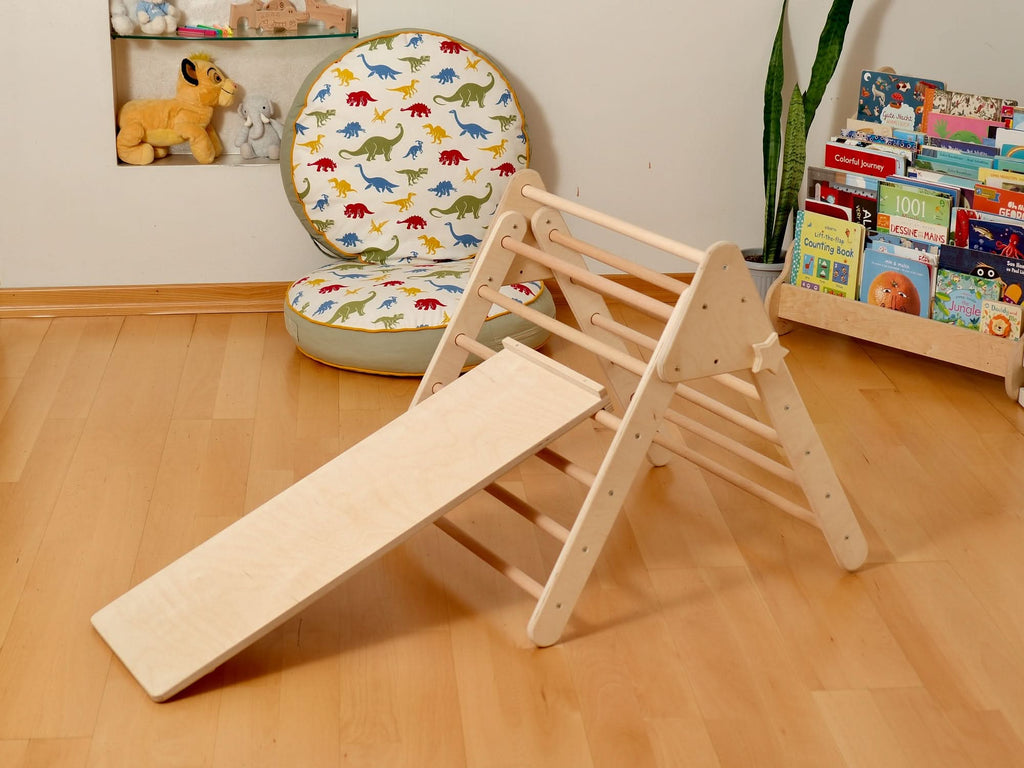 montessori-indoor-playground-pikler-triangle-climbing-arch-2in1-ramp-pillow-Gift-Baby-Toys-16