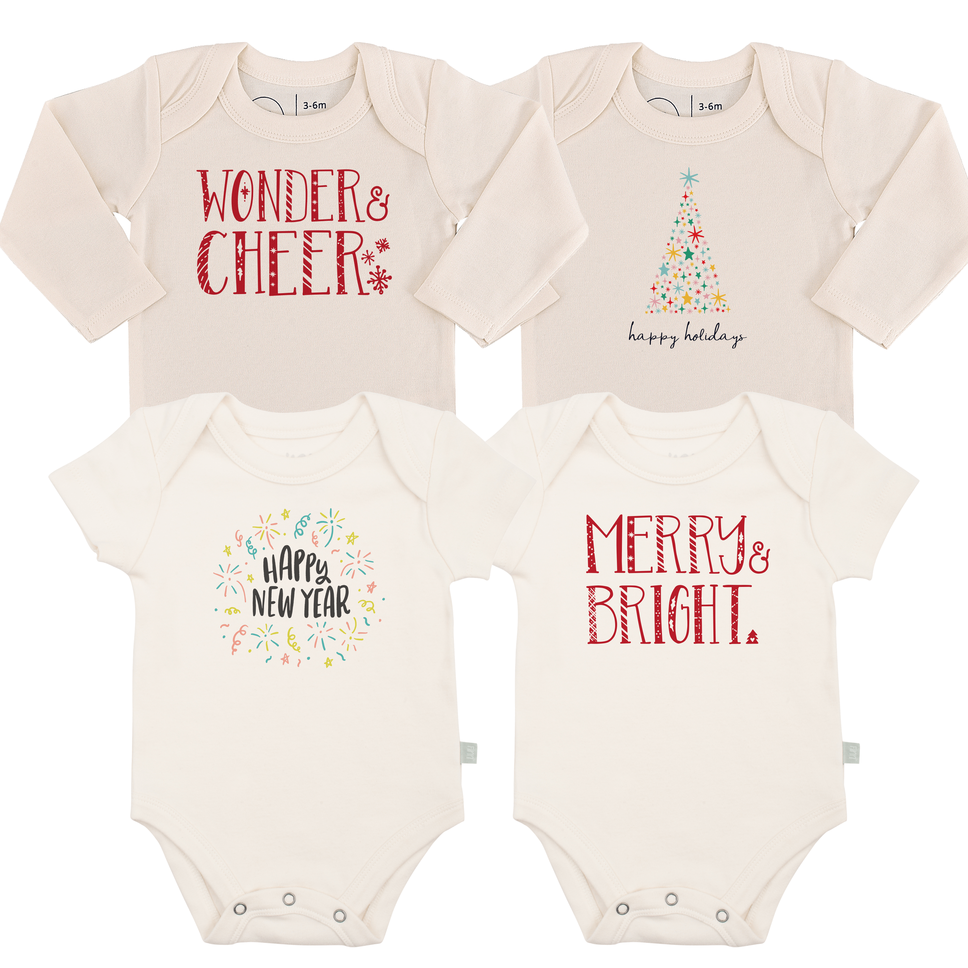 graphic-bodysuit-set-holiday-season-4-pack-1-free-Gift-Baby-Toysbodysuits-1