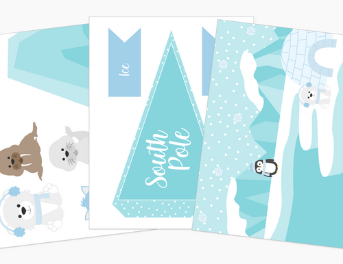arctic-polar-animals-printable-dramatic-play-Gift-Baby-Toys-2