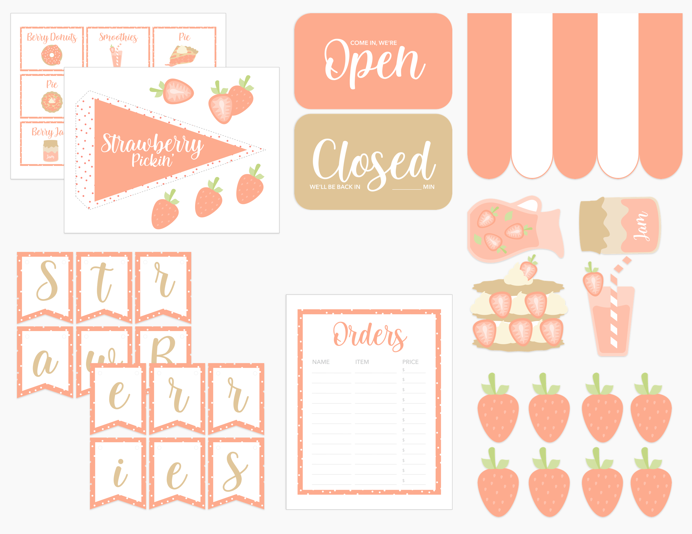 strawberry-picking-patch-printable-dramatic-play-Gift-Baby-Toys-1