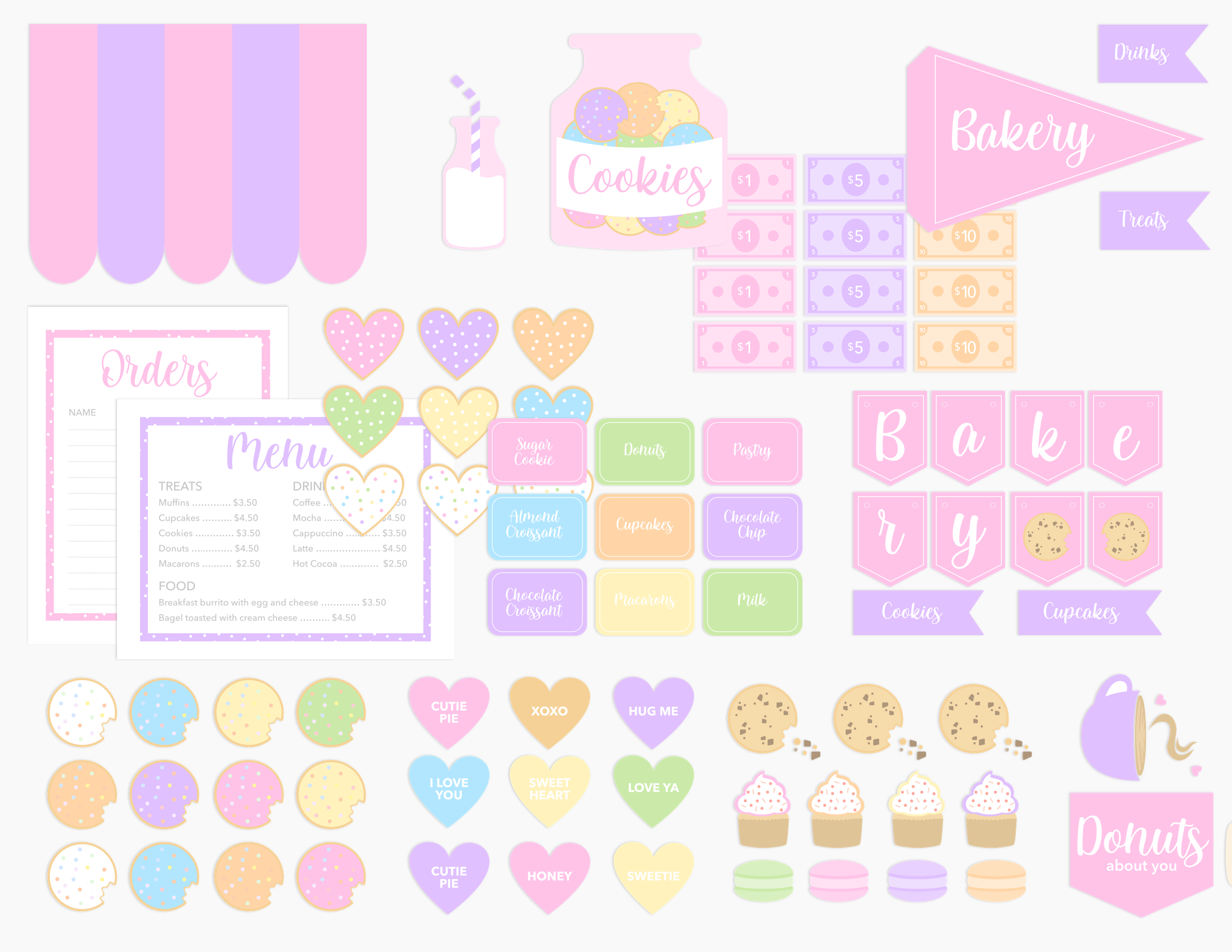 sweet-heart-bakery-printable-dramatic-play-Gift-Baby-Toys-1