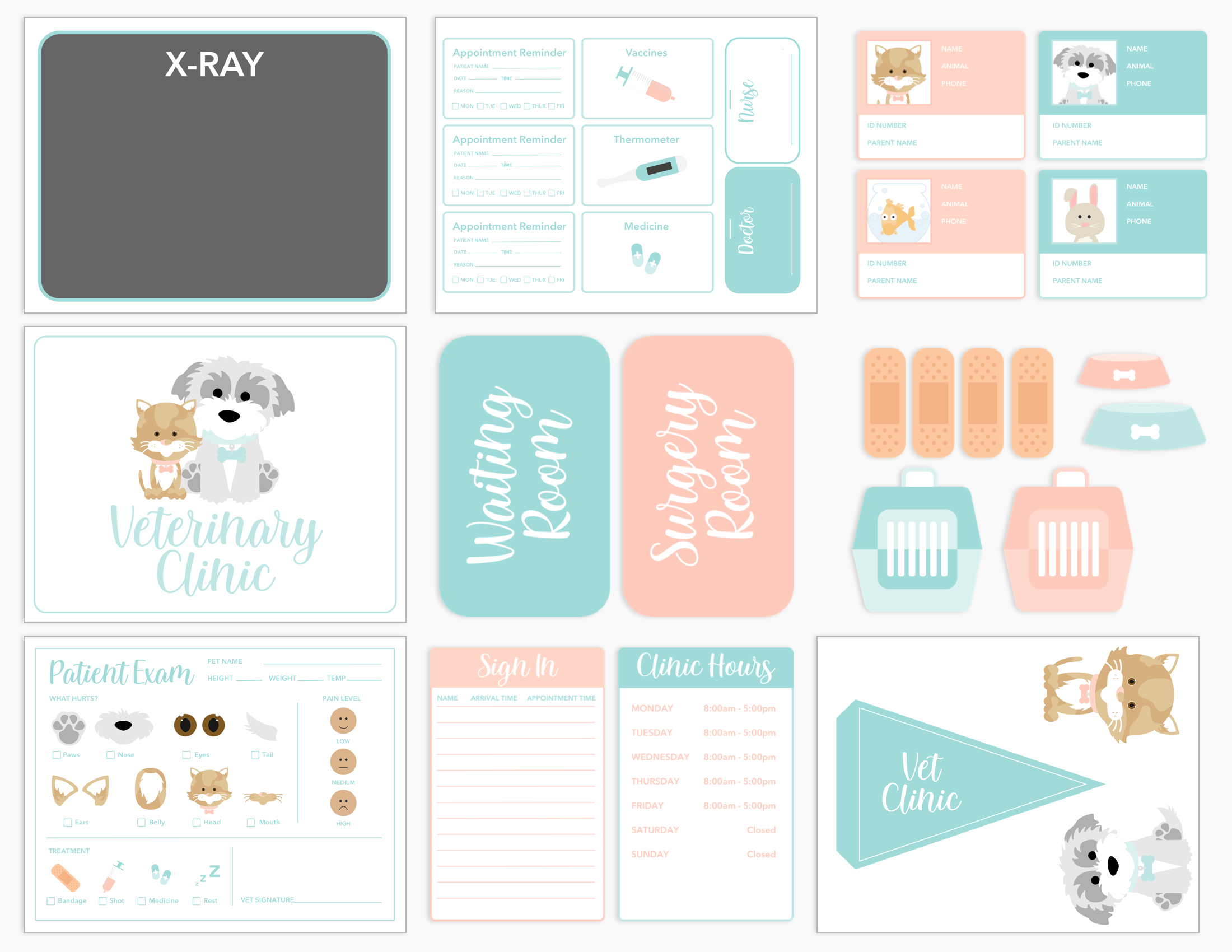vet-clinic-dramatic-play-Gift-Baby-Toys-1