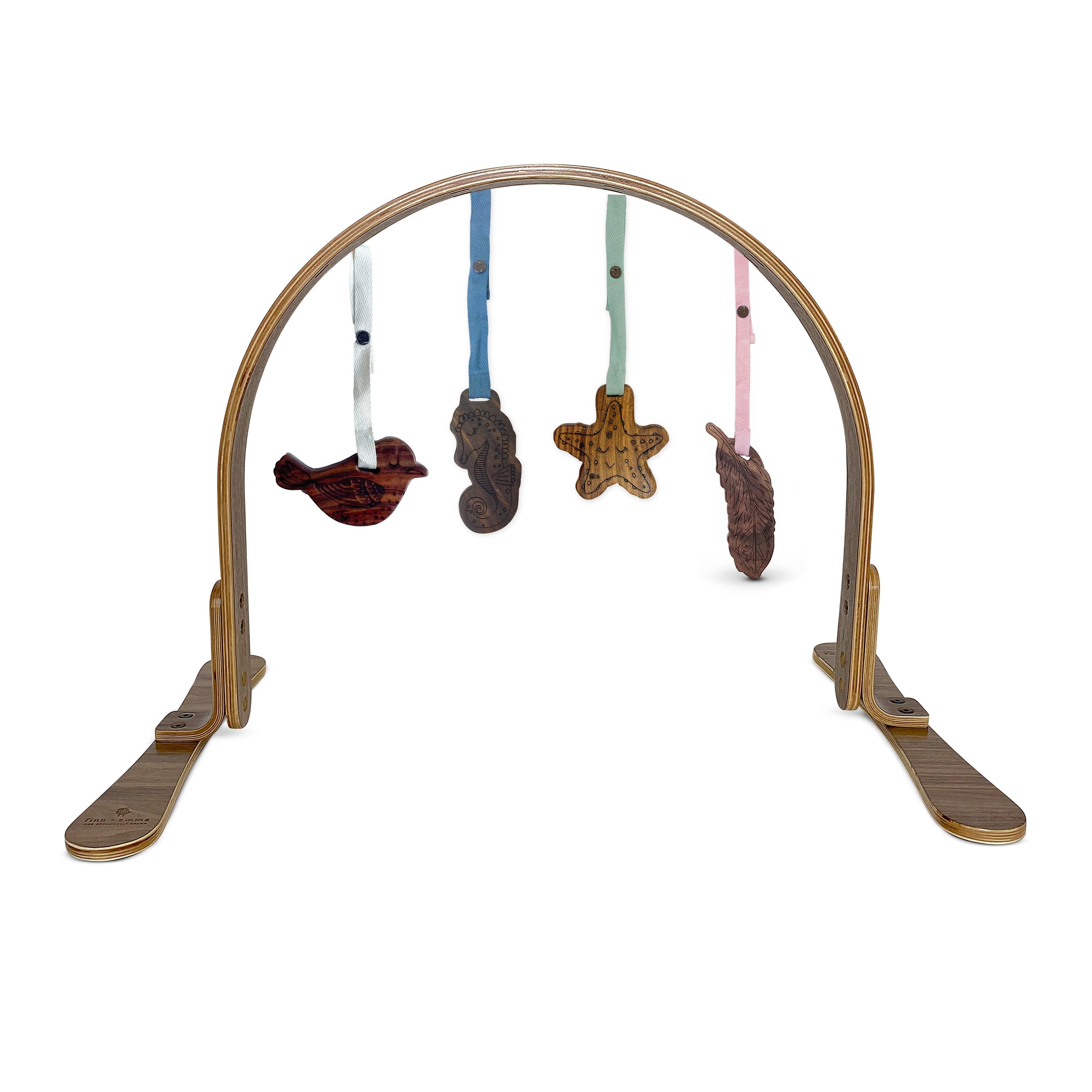 play-gym-all-wood-dark-feather-Gift-Baby-Toysplay gyms-1