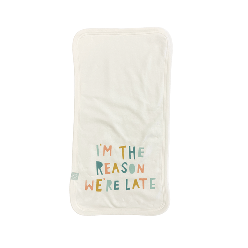 burp-cloth-reason-we-are-late-Gift-Baby-Toysburp cloth-1