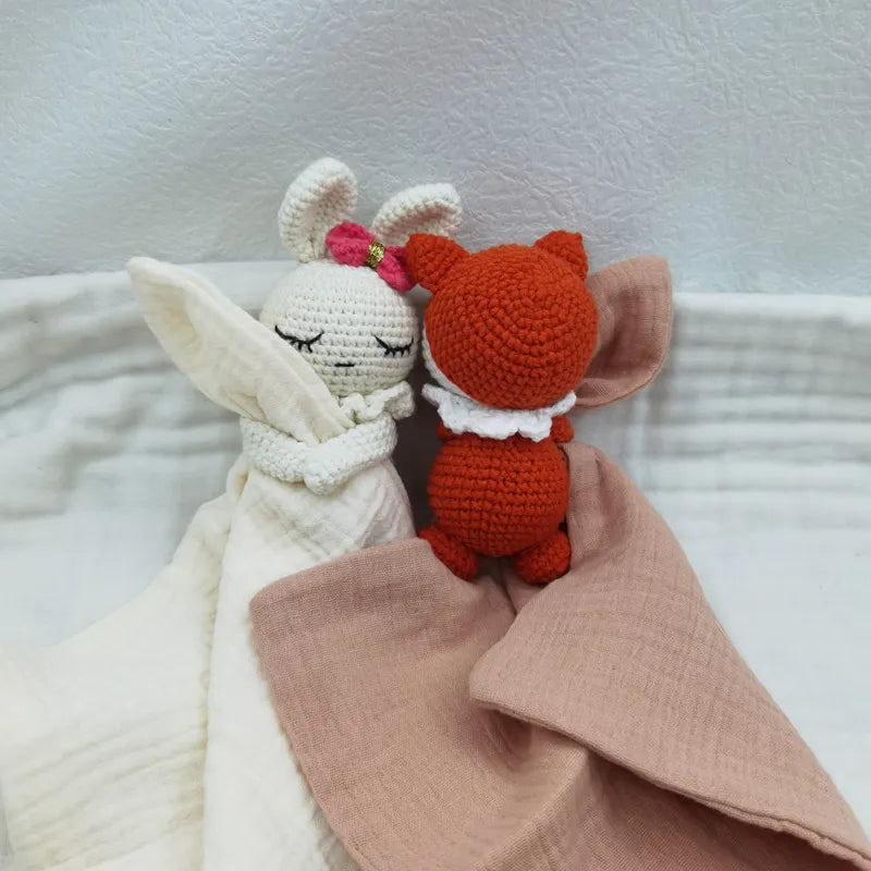 baby-bib-with-sleeping-animals-rattle-Gift-Baby-Toys-5