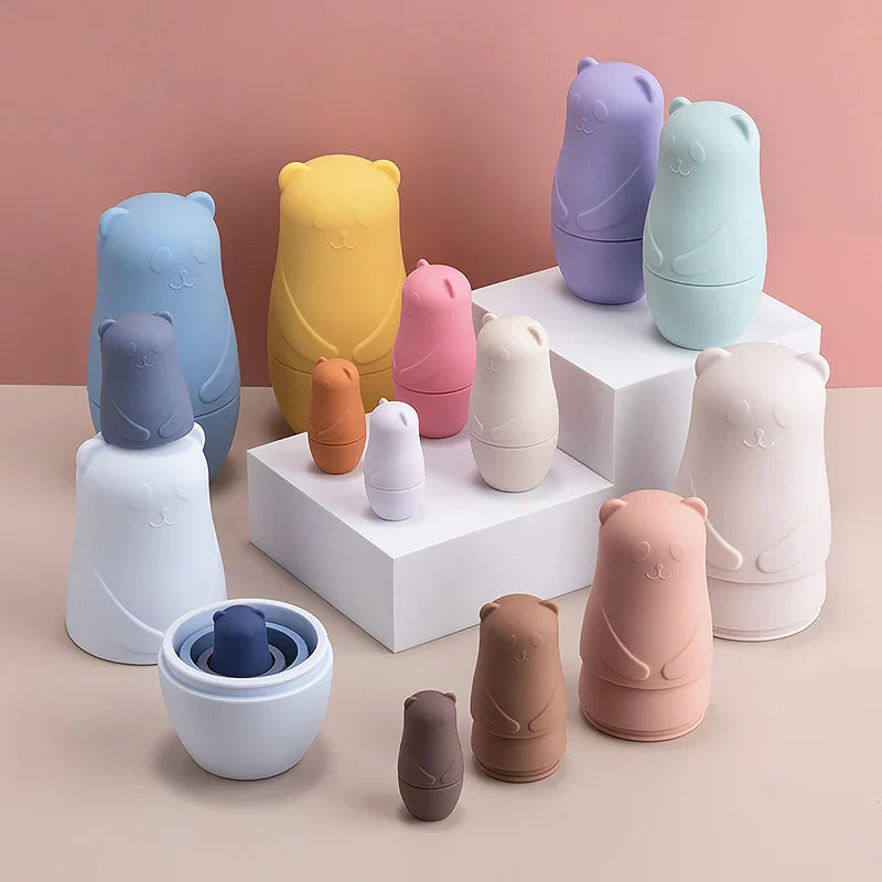 silicone-stacking-and-nesting-bears-Gift-Baby-Toys-12