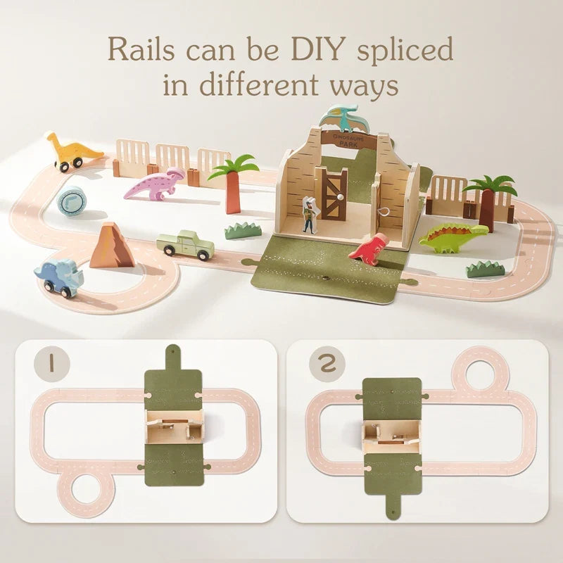 montessori-wooden-dinosaur-set-Gift-Baby-Toys-2